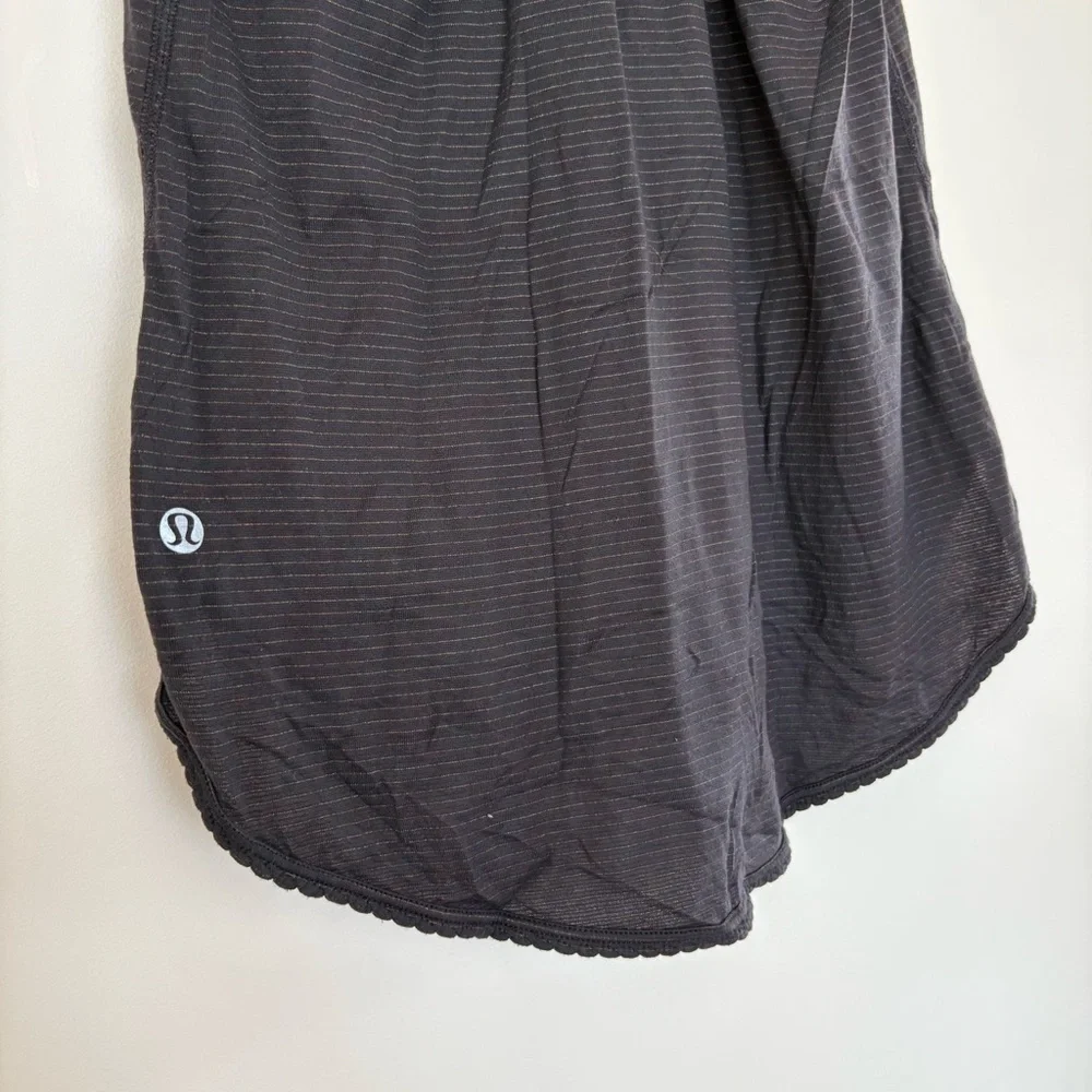 Lululemon scallop edge running tank top